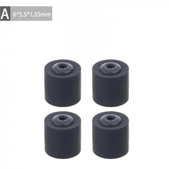 4PC/Set Tape Recorder Pinch Roller for Sony Akai Pioneer Cassette Pulley Player