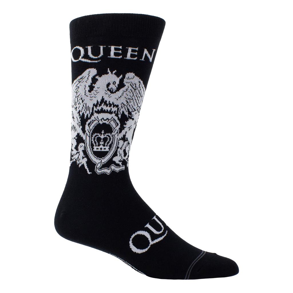 Queen Unisex Adult Crest Crew Socks