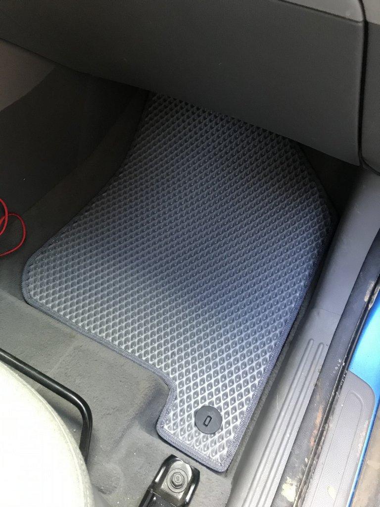 Floor Mats (EVA, Gray) for Kia Soul II 2013-2018