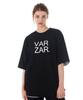 Bajal Original White Big Logo Short Sleeve T-Shirt Black