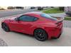 Toyota Supra A90/A91 Wet Carbon Fiber V-Style Rear Wing Air Deflector