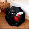 Silksongpattern, automatic folding umbrella, portable and foldable design, 8 ribs, a Christmas or birthday gift.