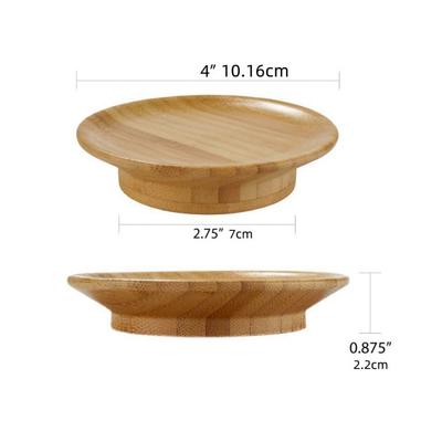 1 Stück Bambus und Holz Rotweinglasdeckel Kerzenbecherdeckel Weinglas Charcuterie-Aufsatz Gekochtes Essen Brett Holz Rotweinglas Untersetzer