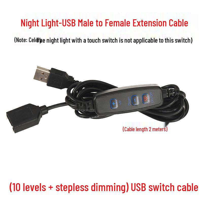 5V High Brightness LED USB Flash Drive Night Light - 24 Colorful LED Beads Powered by USB for Desk, Computer, or Power Bank