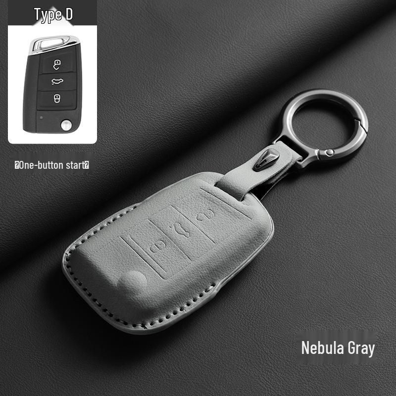 Volkswagen One-Button Start Key Case for Tayron X, Tiguan L, T-Roc, Magotan B9, and 25 Passat Models