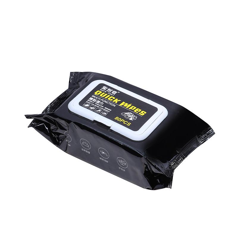 Shoe Wipes: Waterless Cleaning & Stain Removal for White and Sports Shoes, Portable Pack