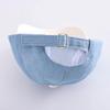 Baby Short Brim Duck Tongue Cap Patchwork Denim Infant Toddler Baseball Cap Summer Adjustable Kids Sun Visor Hat