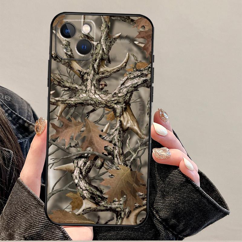 Wicked Hunting Camo Camouflage Phone Case For iPhone 17 Pro Max 17 Air 14 13 12 11 15 16 Pro Max mini 16 Plus 16e Cover