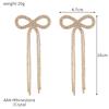 Trendy Tassel Earrings Elegant Stud Earrings Bridal Stage Performance
