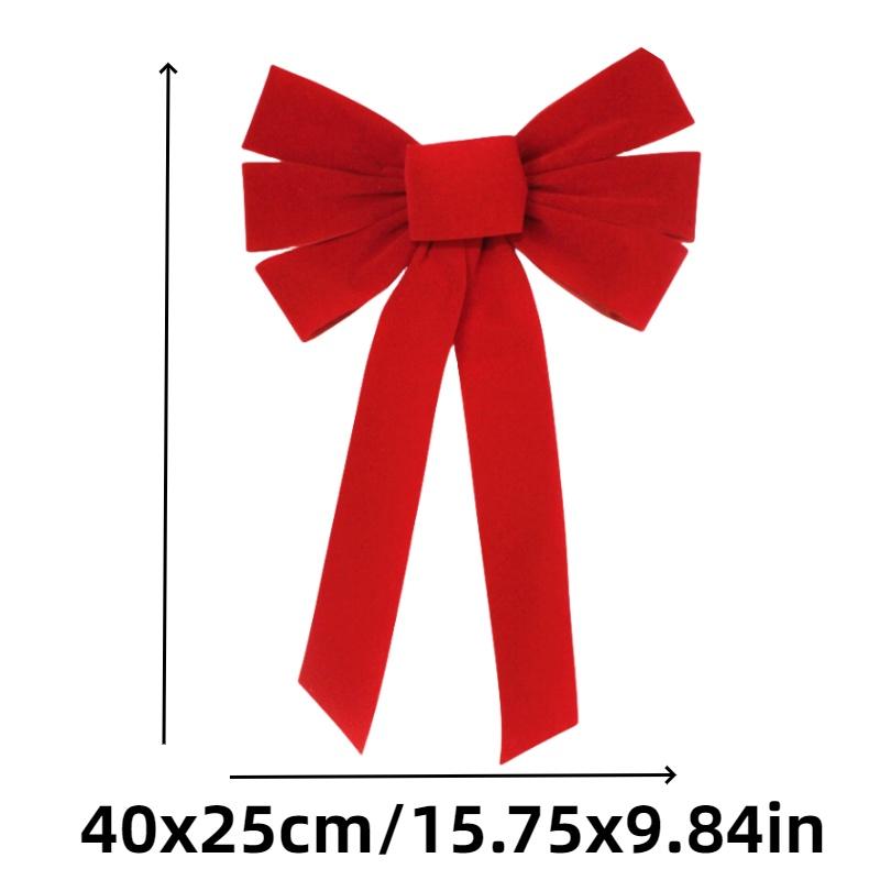 

Дерево Бант Рождественское Украшение Сделай Сам Подвеска Вечеринка Дом Красный Орнамент Подарки Праздник 40cm/15.75in