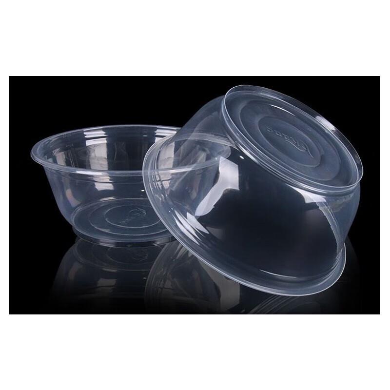 Homeglen Disposable Plastic Bowl & Spoon Set