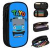 Tayo The Little Bus Pencil Case for Students School Pen Box Pencil Bag Stationery Supplies Pen Holder Bag