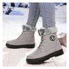 Snow Boots, Women's Shoes, High-top, Long Boots, Cold-proof Shoes, Warm Shoes, Fleece, Thickened Boots, Thick-soled Shoes, Cotton Shoes