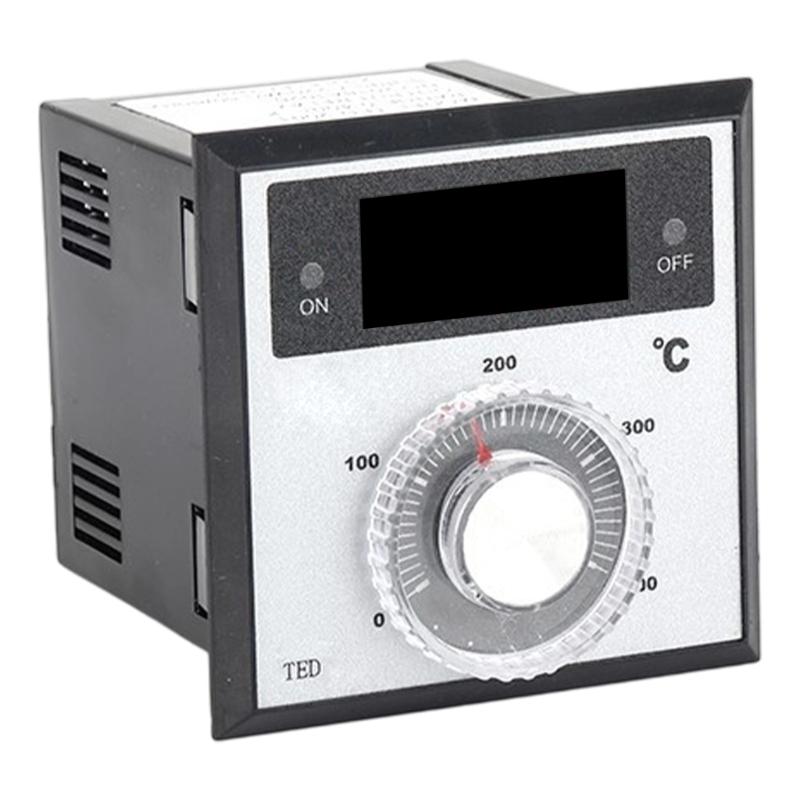 220V Knob 0-400 Degree Digital Thermostat Powered Temperature Controller Heat Resistance Thermostat For Baking