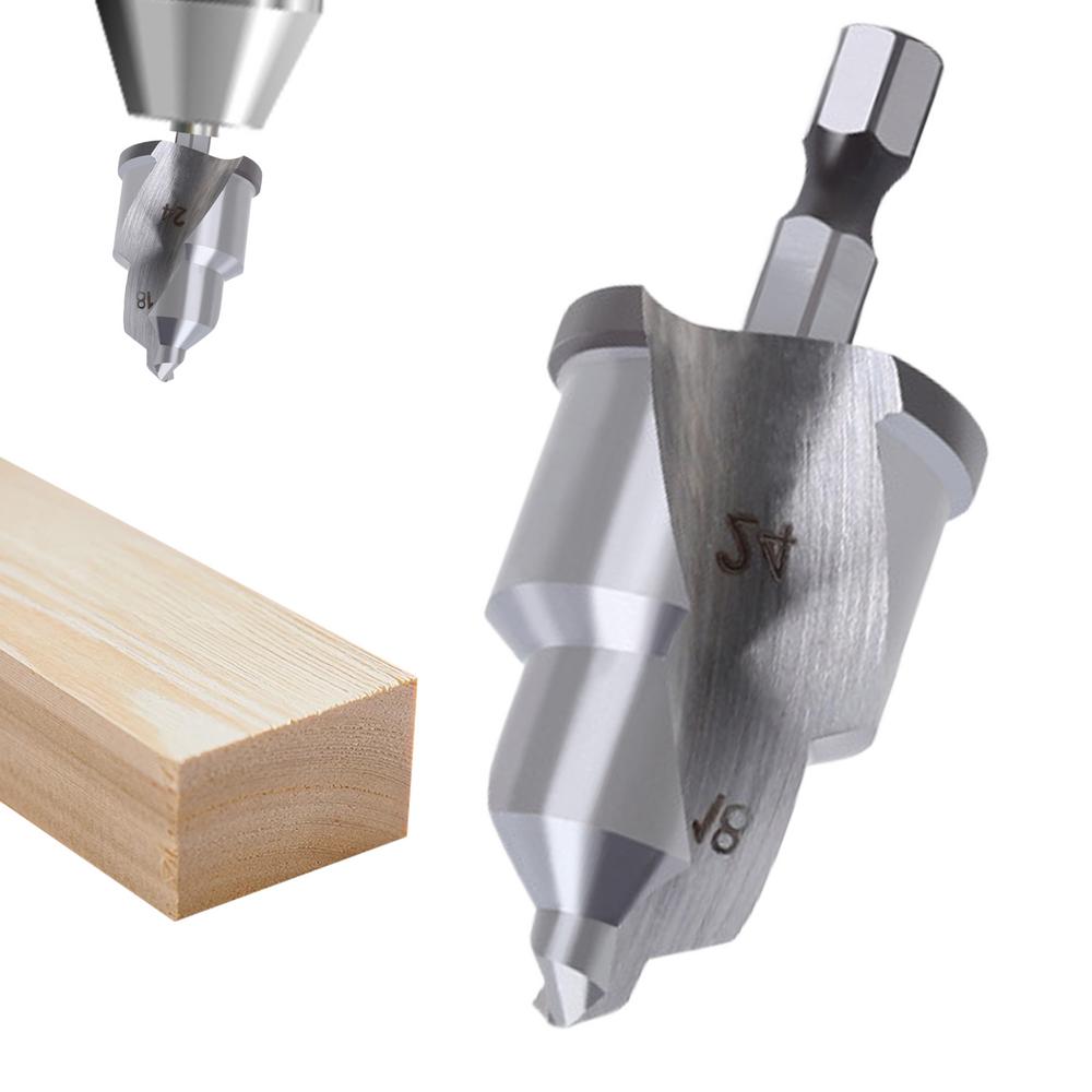 Countersink Drill Bit Steel Conduit Reamer Safe Countersink Sturdy Reamer Bit Quick Change Bit Pipe Reamer Tool For PPR Water