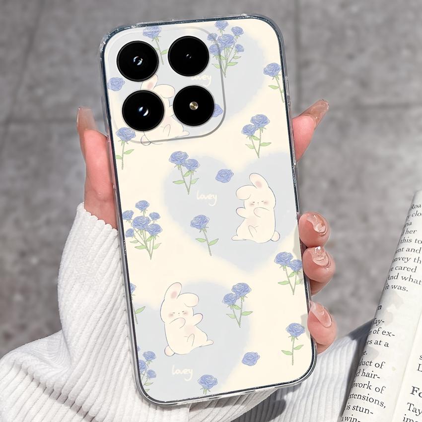 For Xiaomi 17 Mi 11T 11 10T 10 Pro 10S Phone Cover Sleeping Beauty Pattern Black TPU Soft Silicone Shockproof Protective Casing For Xiaomi Bumper Case