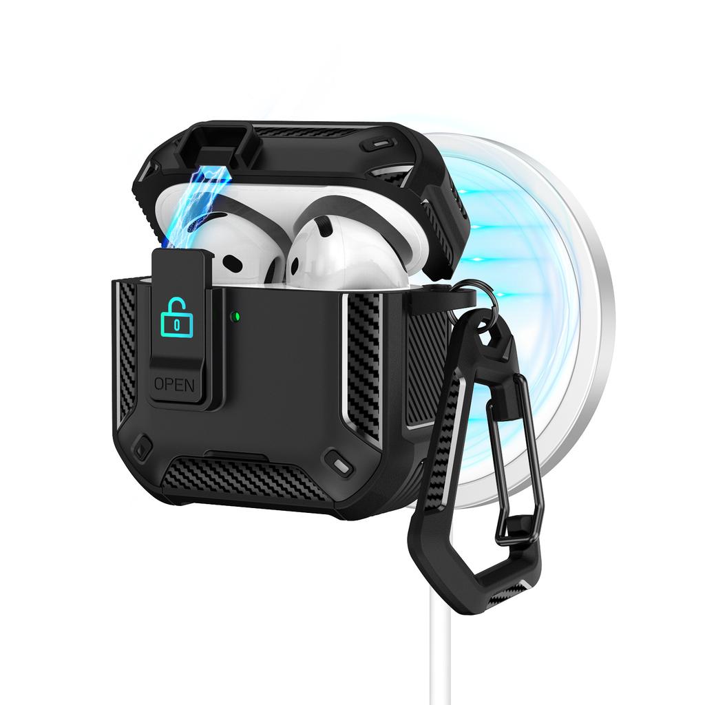 Two-color AirPods 1 Protective Case Pro1 Earphone Case Protective Case Apple Wireless Bluetooth 1st Generation Earphone Case