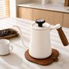 Temperature Meter Pour Over Kettle 550ml Capacity Stainless Steel Pot Water Pot  Tea Making