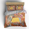 Zebra-Themed Decorative Art Set kid's and adults' bedroom decor, Exquisite three-piece bedding set gift