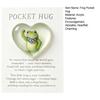 Frog Pocket Hug with Gift Card Frog Again The Machine Protest Pocket Hug Token Emotional Support Frog with Inspirational Cards Keepsake Gift