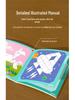 Double-Sided Wooden Magnetic Puzzle & Drawing Board: Tangram & Geometric Building Blocks for Kids' Education