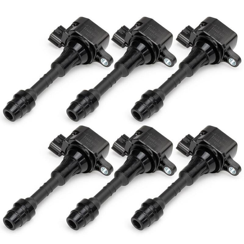 High quality New For 1/6Pcs 22448-8J115 Car Ignition Coil Nissan TIIDA Cube Altima X-Trail Rogue Versa Sentra Qashqai Infiniti