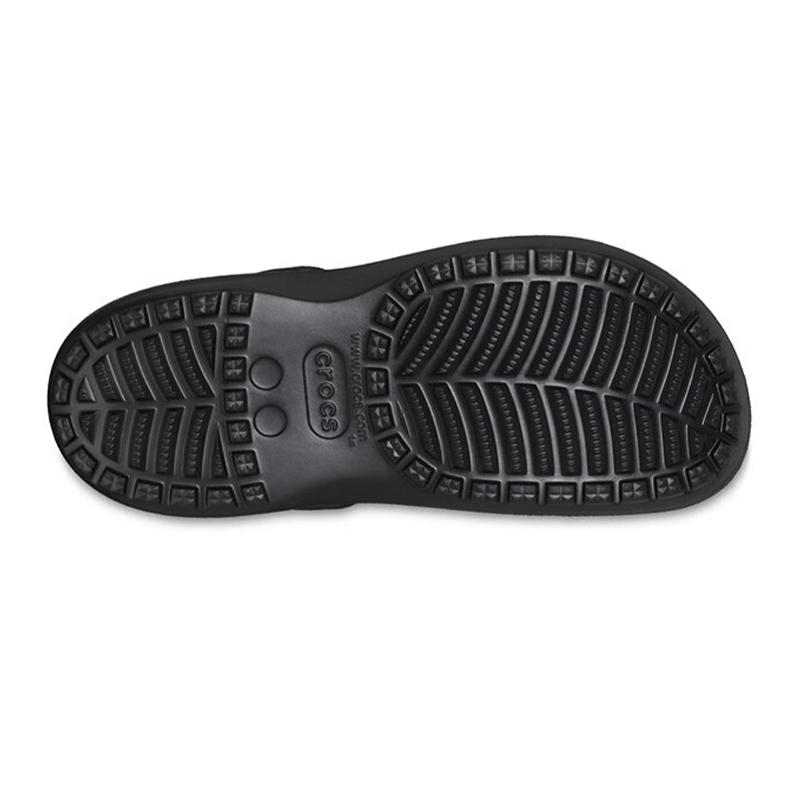 Crocs Baya Platform Clogs 'Black' Women's