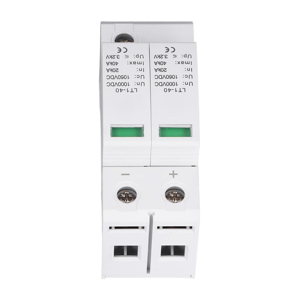 Přepěťová ochrana 2P Zpomalovač hoření Modulární Fotovoltaická Přepěťová Ochrana pro Rezidenci