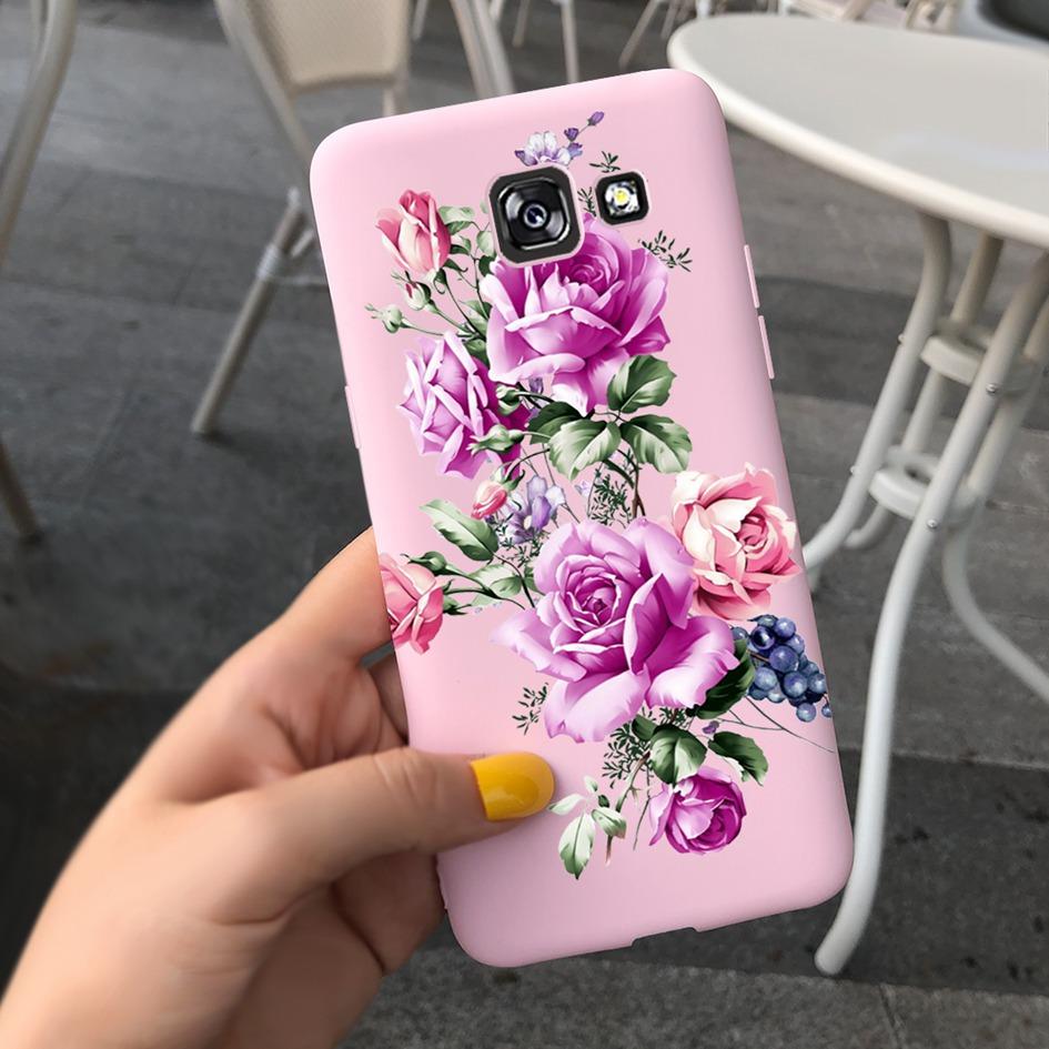 A5 2016 Case For Samsung Galaxy A5 2017 Cover A520 SM-A520F Popular Flower Shockproof Bumper For Samsung A5 2016 A510 Soft Funda