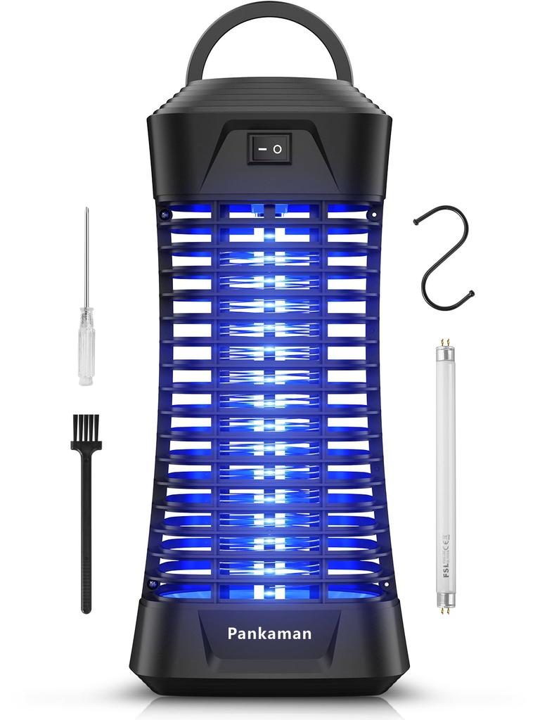Electric Insect Killer with 6W UV Light 365nm No Chemicals Insect Insect Mosquito Switch, Source, Wavelength, Required, Repellent, Repellent,