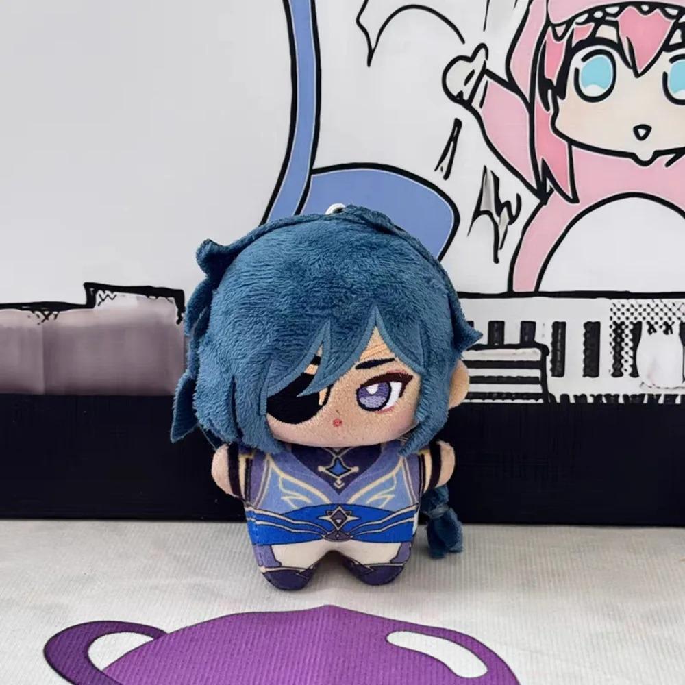 Genshin Impact Plush Dolls Venti Xiao Focalors Scaramouche Yoimiya Furina Kazuha Yae Miko Bag Pendant Keychain Stuffed Toys Gift