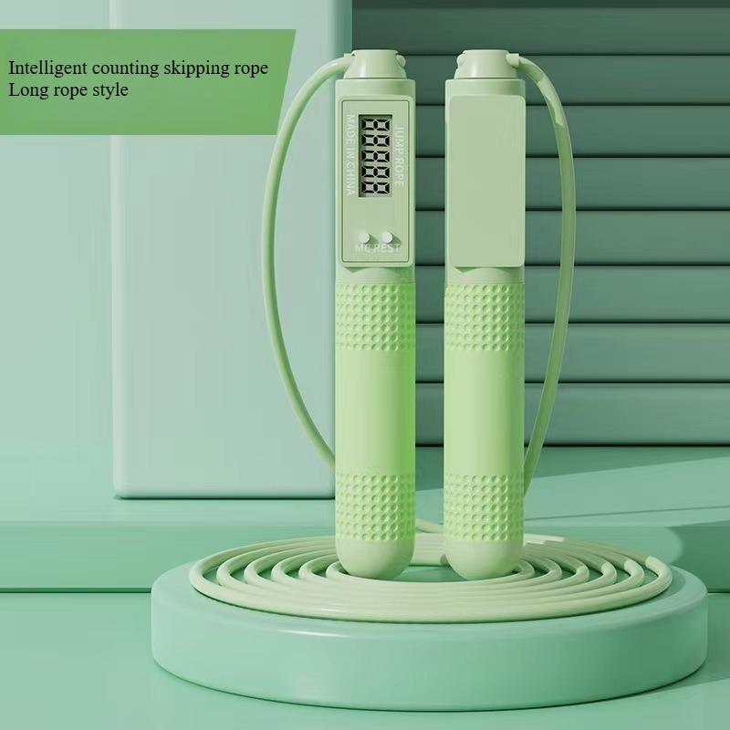 Fitness shaping weight loss exercise adult fat burning weight bearing counting skipping rope