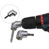 Heavy-Duty Right-Angle Drill Bit Accessories, 105° Screwdriver Adapter, Ideal for Impact Drills