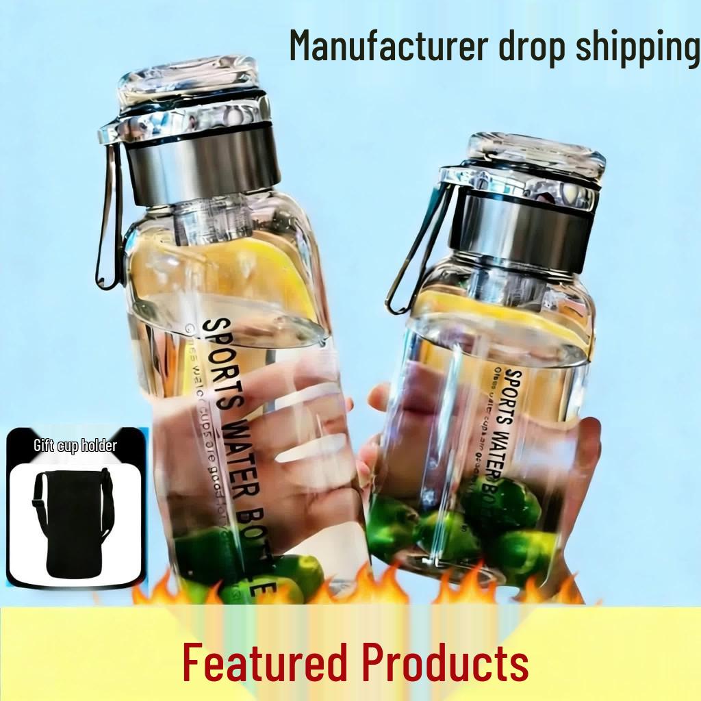 

High-Value Tea Brewing Cup: Portable, Explosion-Proof, Heat-Preserving, with Water Separation and Filtration for Men and Women 1000ml