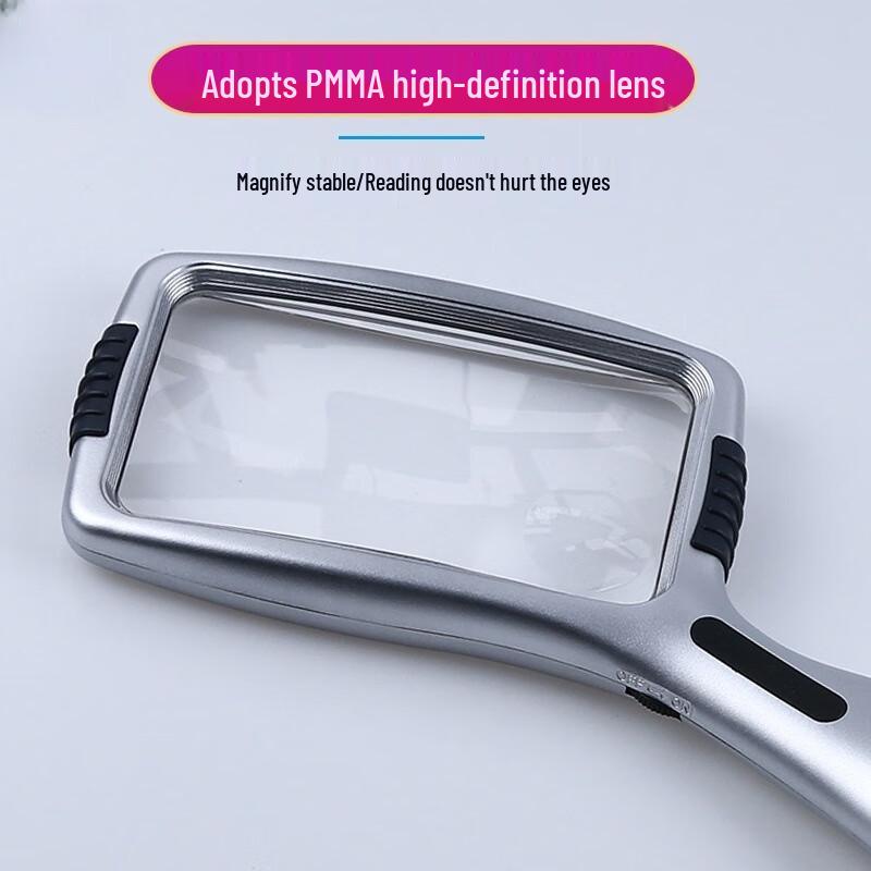 Portable LED Handheld Reading Magnifier