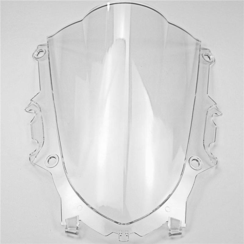 For Yamaha YZF R3 R25      2024 2025 Motorcycle Windscreen Double Bubble Front Windshield Wind Deflector