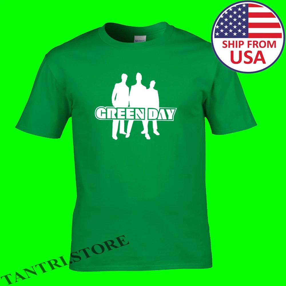 Green Day Men s Green Size S to 5XL 3XL