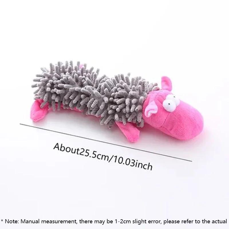 

Плюшевые игрушки для домашних животных Звуковые плюшевые игрушки Интерактивные игры-головоломки Кольца для вытягивания Коренные зубы против укусов Мультяшные животные Дизайн Коренные зубы Товары для щенков серый