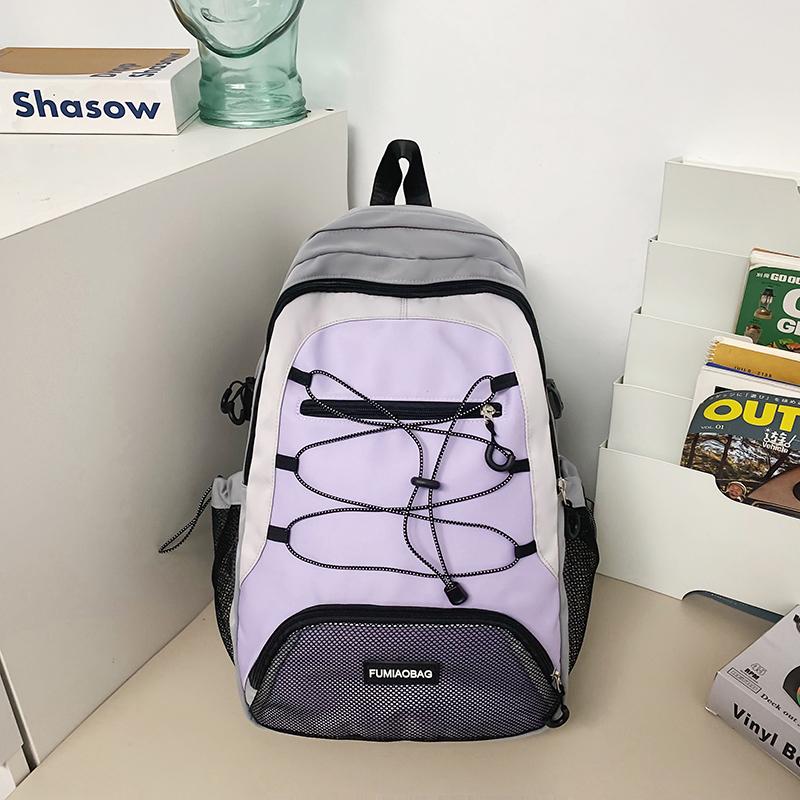 Мужской рюкзак большой вместимости Женский легкий школьный рюкзак Студенческий рюкзак — фото 9