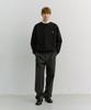 Deonseuteupomaen Dunst Logo Crease Sweatshirt_Unisex_Udts6A103_Black