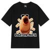 Rigatoni Pasta Marcus The Worm Meme Tshirt Men Women Fashion Hip-hop T-shirt High-quality Short-sleeved Cotton Harajuku T-shirt