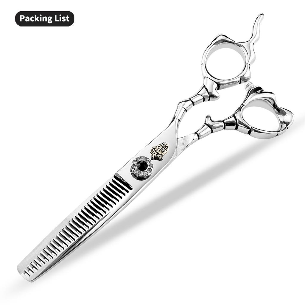 Sangelar 6 inch Professional Razor Edge Series Hair Cutting Scissor, Barber Hair Cutting & Thinning Shears for Men/Women/Kids/Salon & Home