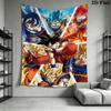 Dragon Ball Z Wall Tapestry Aesthetic Wall Hanging Printed Fabric Blanket Decorative Tapestries For Bedroom Living Room Home Decor