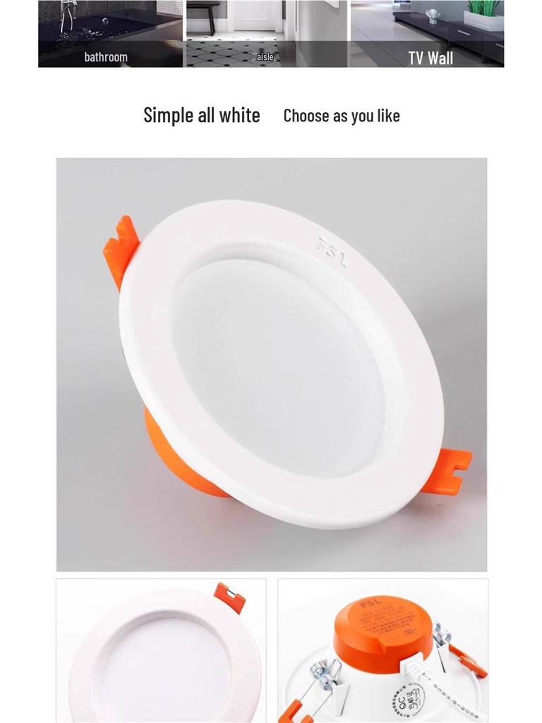 Foshan Modern Minimalistische Aluminium Einbau-Deckenleuchte für Wohnzimmer