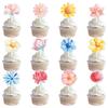 New 2025, Floral Design, Spring FlowersParty, Baking Decoration Accessories, Cake Toppers, Decorative Plugins