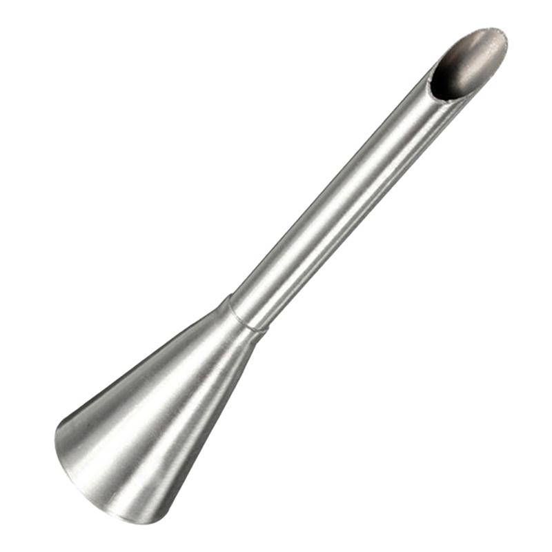 1pc/1set Pastry Nozzles For Cream Icing Piping Nozzles Cake Decoration Tips Eclairs Puff Rose Cake Nozzles Tips Confectionery