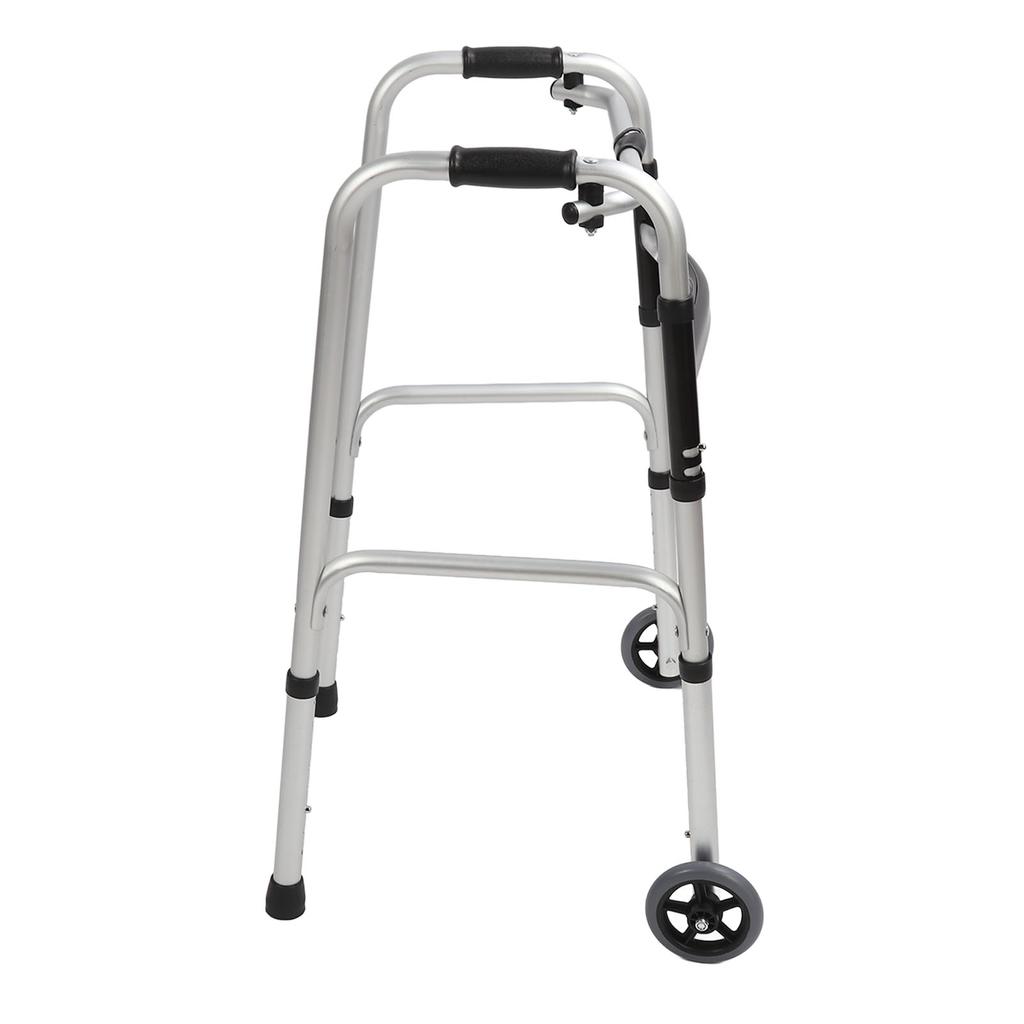 Klappbarer Gehwagen, professionell, 8 Geschwindigkeiten, höhenverstellbar, leicht, Aluminiumlegierung, Standard