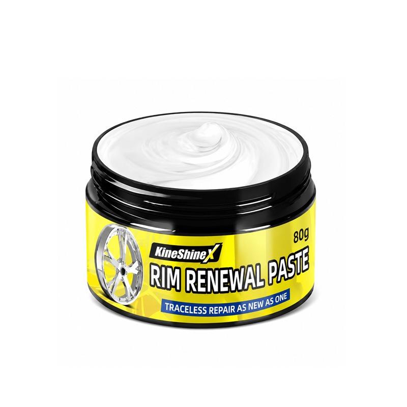 Rim Renewal Paste – Wheel Scratch Repair & Polish Cream for Alloy Rims, Remove Scuffs & Restore Shine, Car Hub Refurbishing Tool