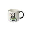 Cute Panda Ceramic Mug - Large Capacity for Home, Students, and Couples