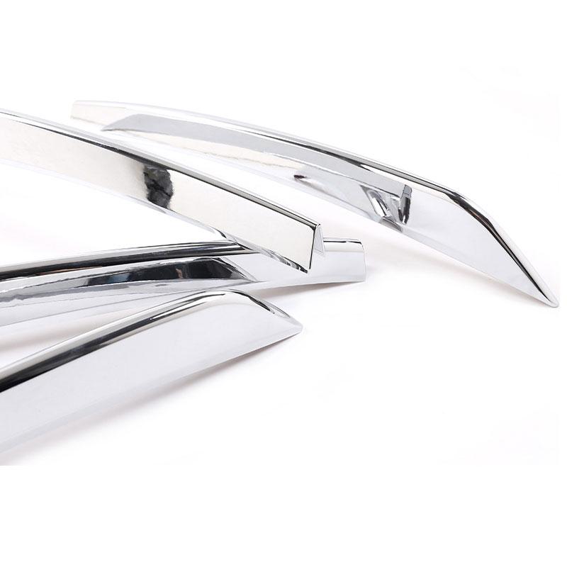 Car Styling Front Fog Light Strips Air Intake Grille Cover Trim ABS For Mercedes Benz GLC Class X253